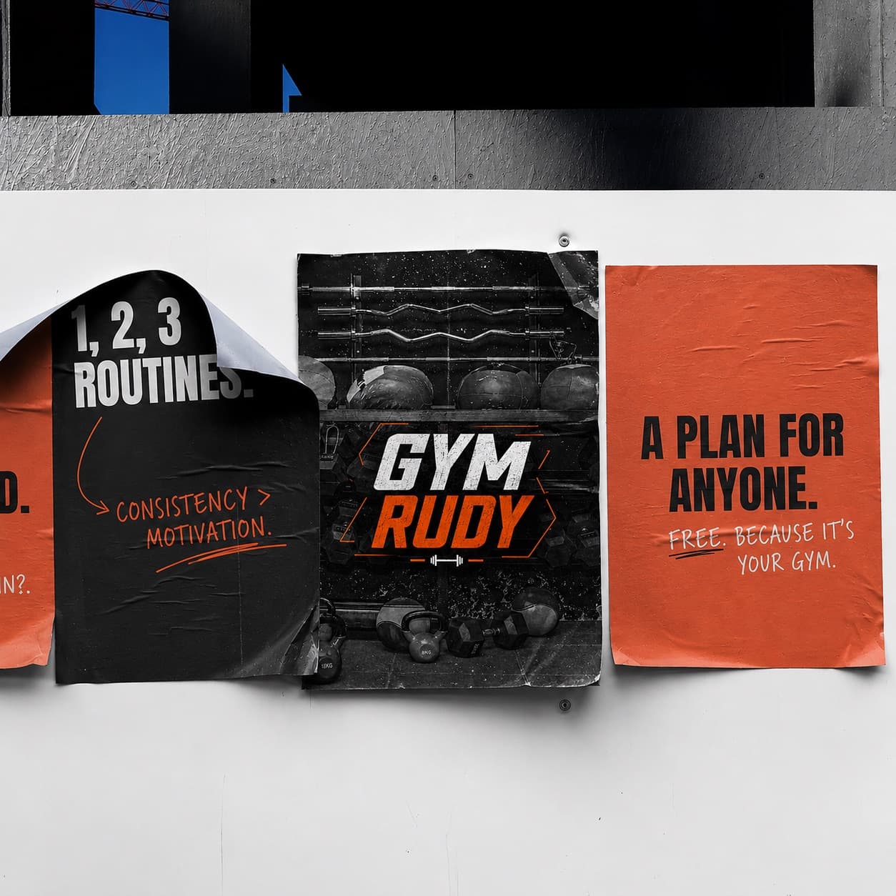 Gym Logger website preview